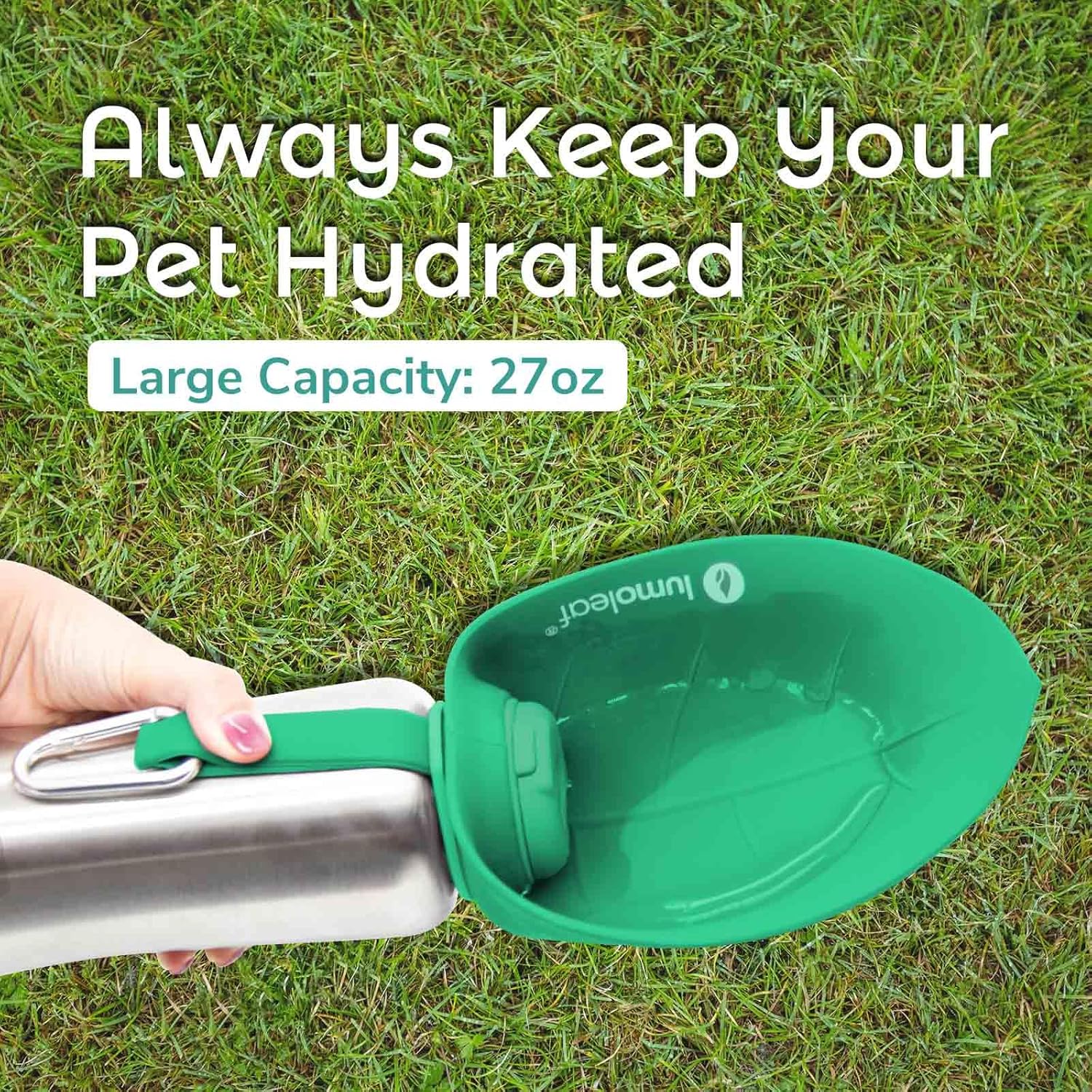 LumoLeaf Pet Water Bottle